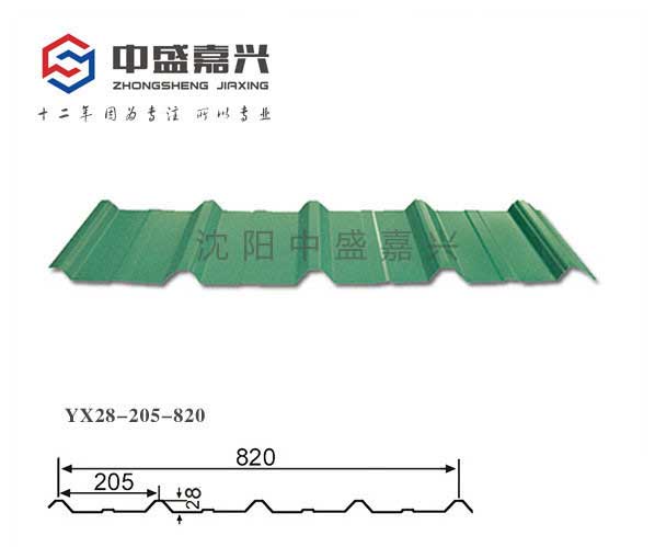 YX28-205-820型彩钢板简介及应用
