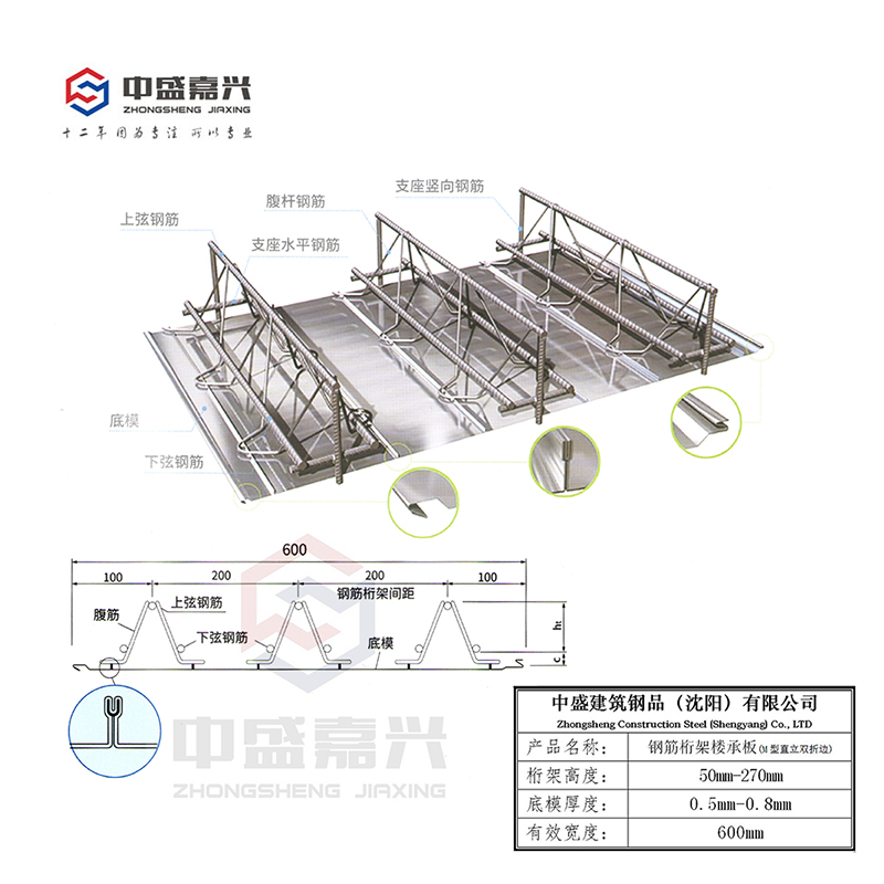 钢筋桁架楼承板